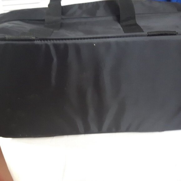 Warner Bros LOONEY TUNES black zip tote travel bag Tweety Bugs Bunny Daffy Duck - Picture 6 of 6